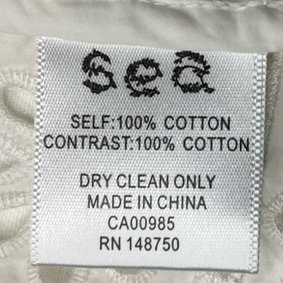 Sea New York Layered Floral Eyelet Jean Jacket - Picture 12 of 13